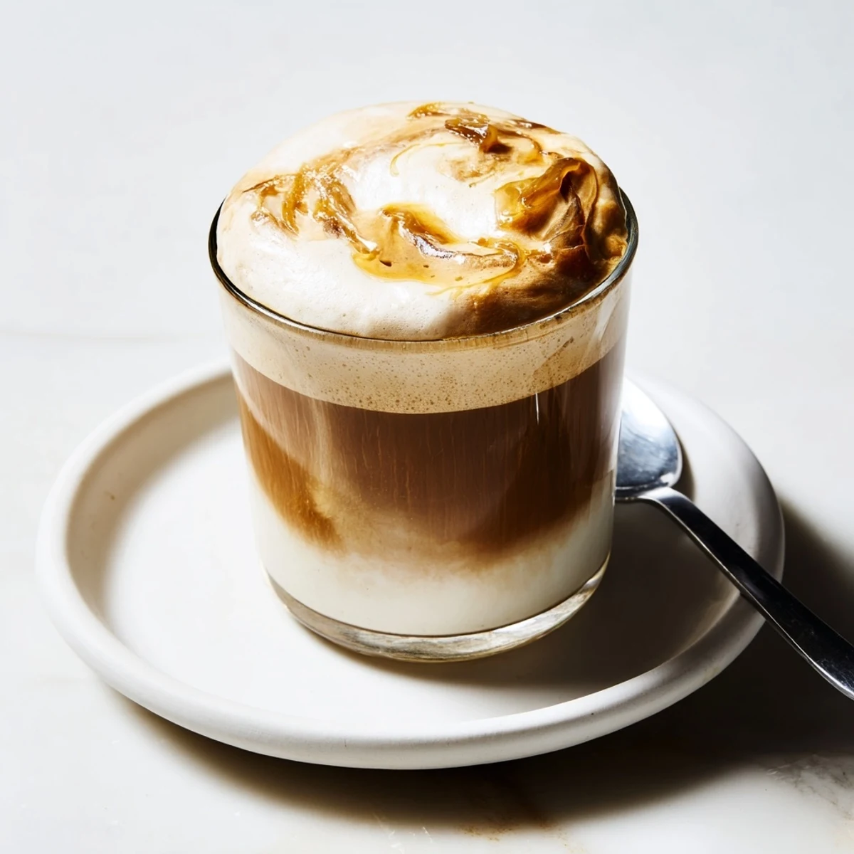 Savory Onion Latte: a unique blend of espresso and rich, caramelized onions.  