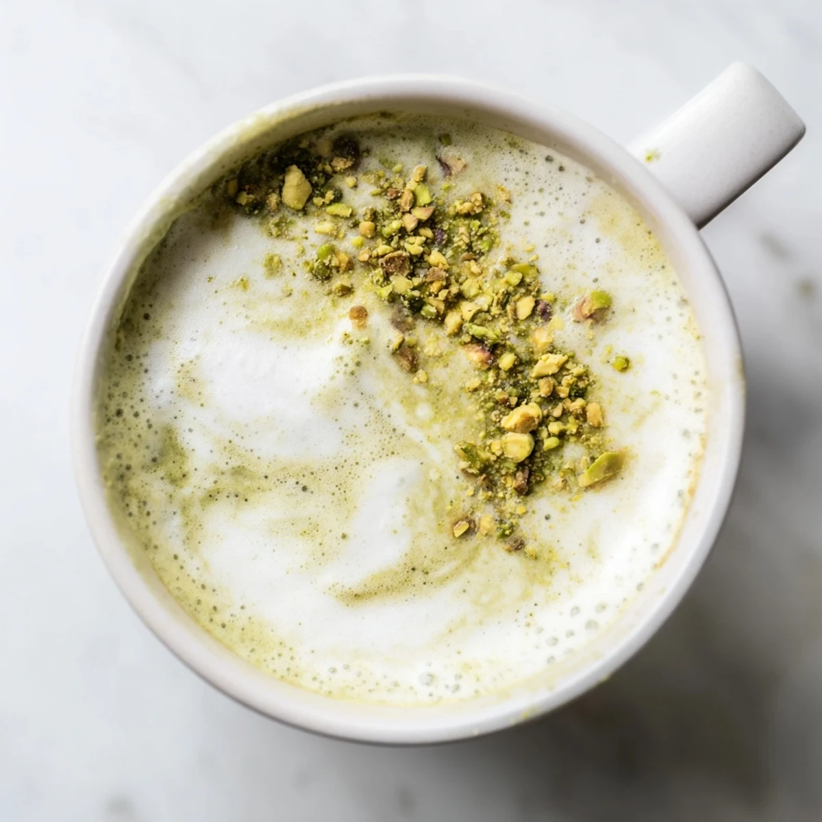 Pistachio Milk Latte Coffee