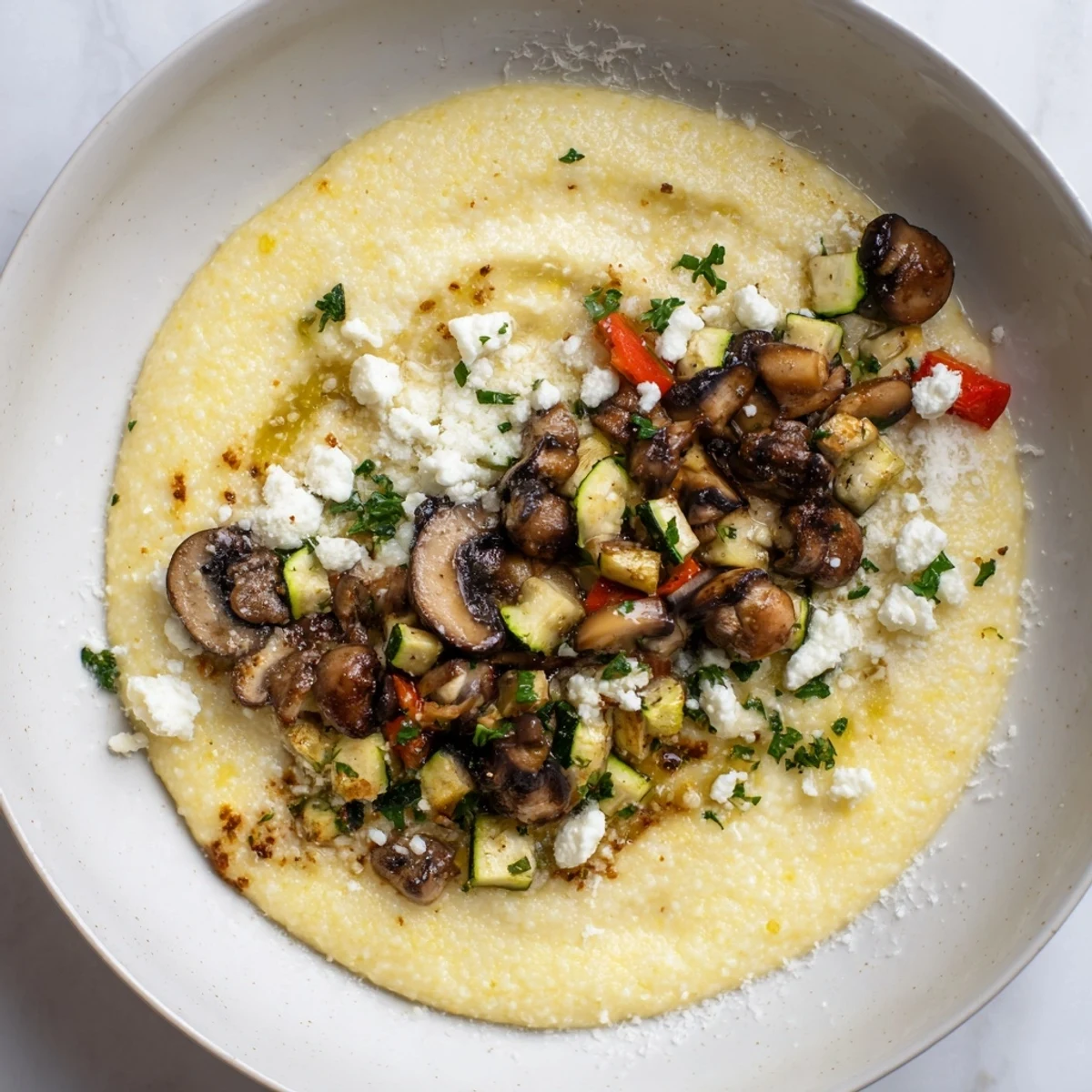 Cornmeal Polenta Bowls