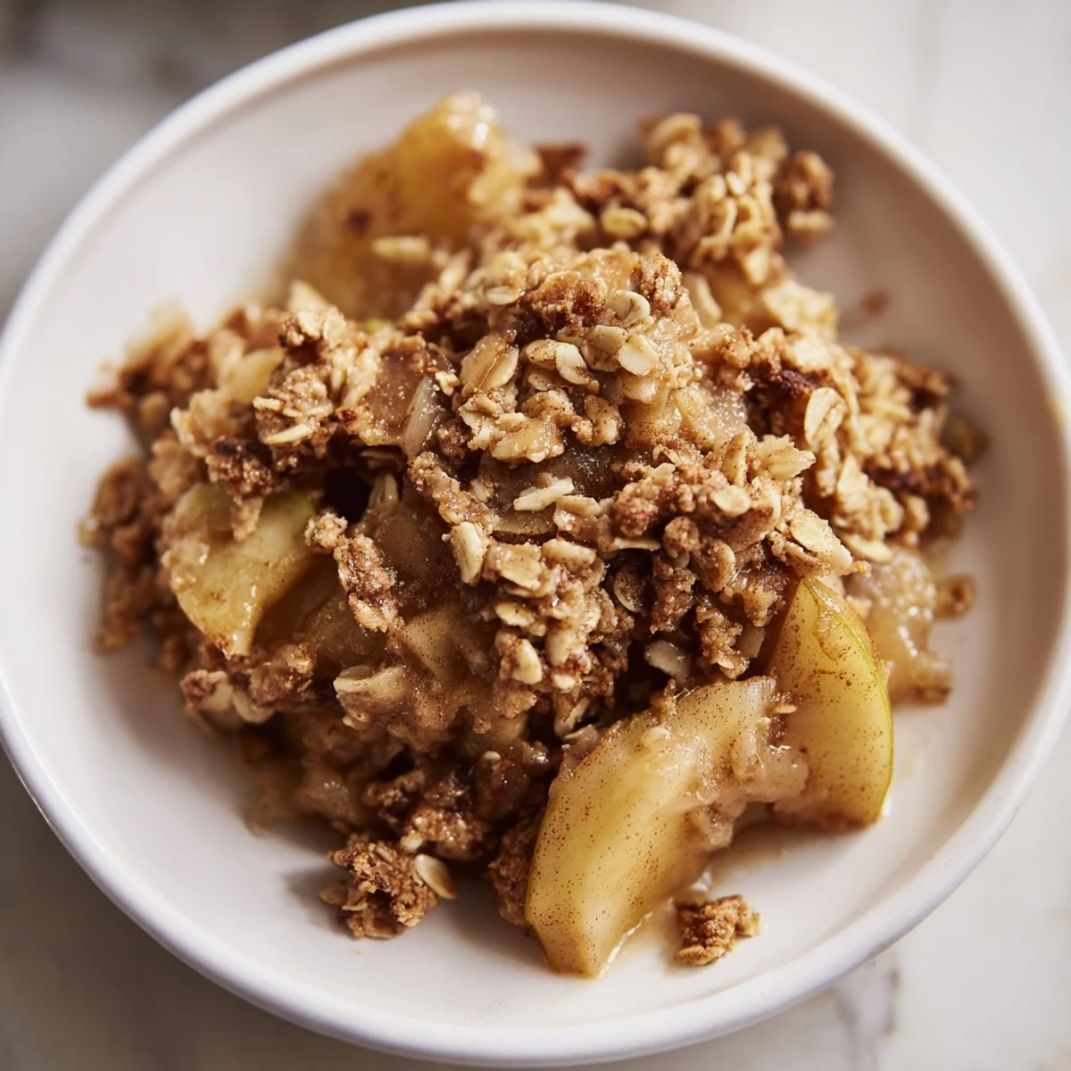 Apple Crisp Frozen Apples Oats