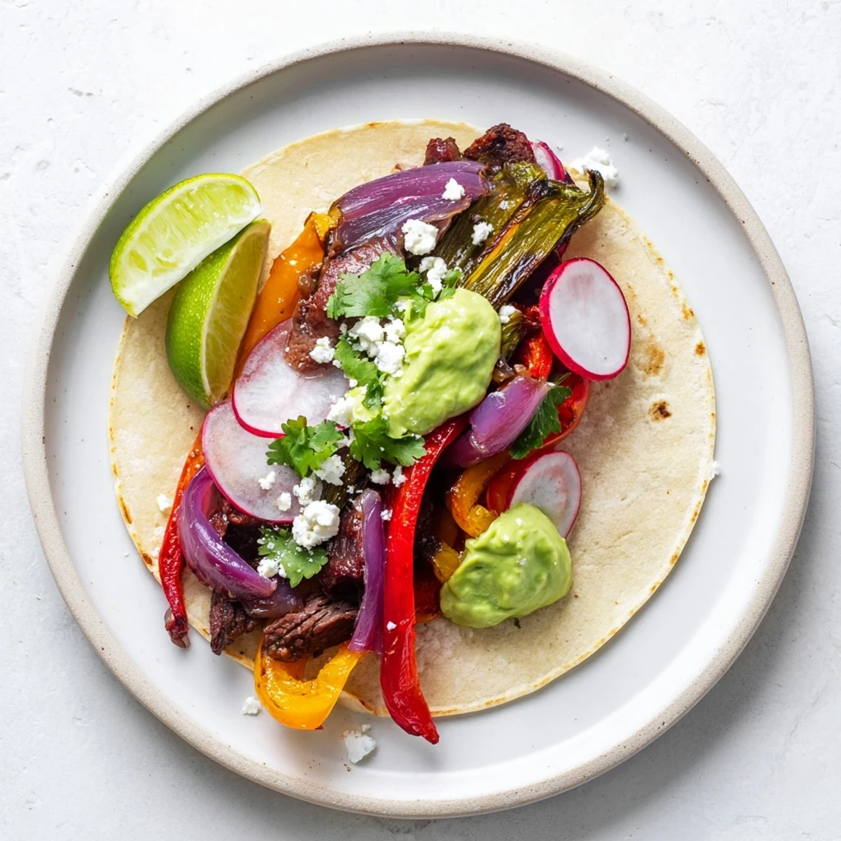 Desert Bloom Cactus Taco Board with colorful roasted vegetables and a zesty salsa spread.