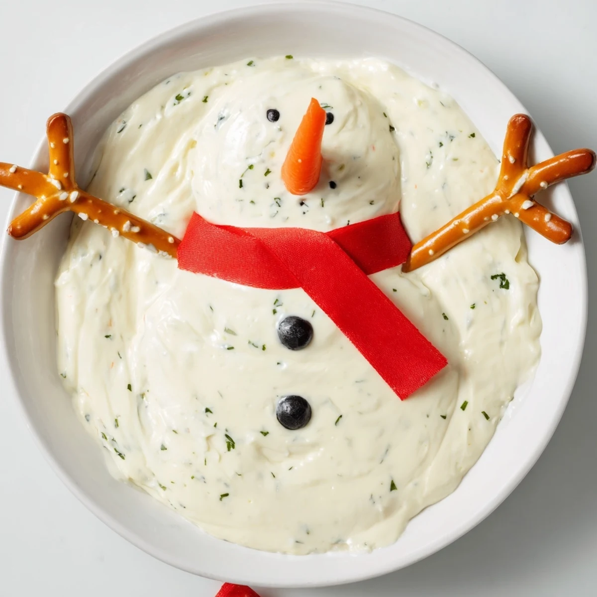 Melted Snowman Dip Bowl