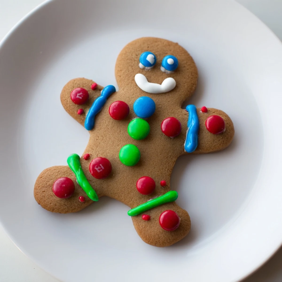 DIY Gingerbread People decorating board, bursting with color, ready for festive cookie decorating fun.
