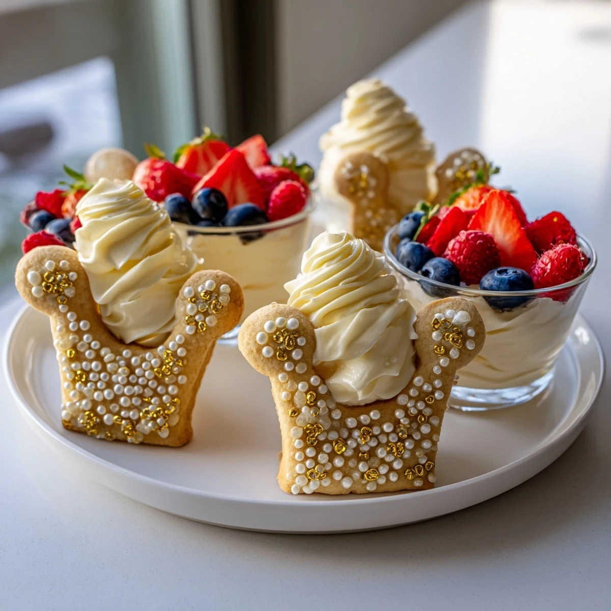 Princess Crown Dessert Tray