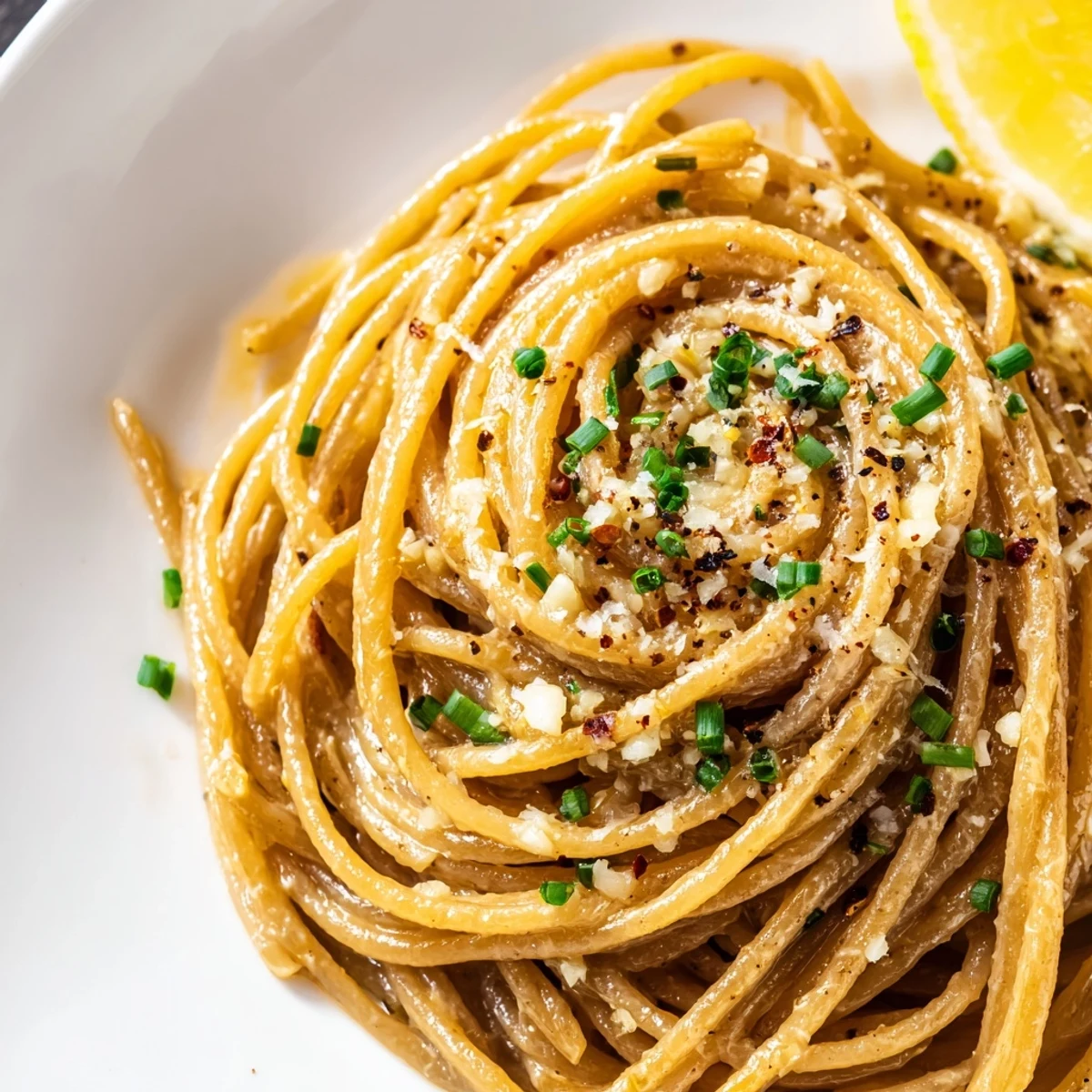 Miso Butter Pasta Dish