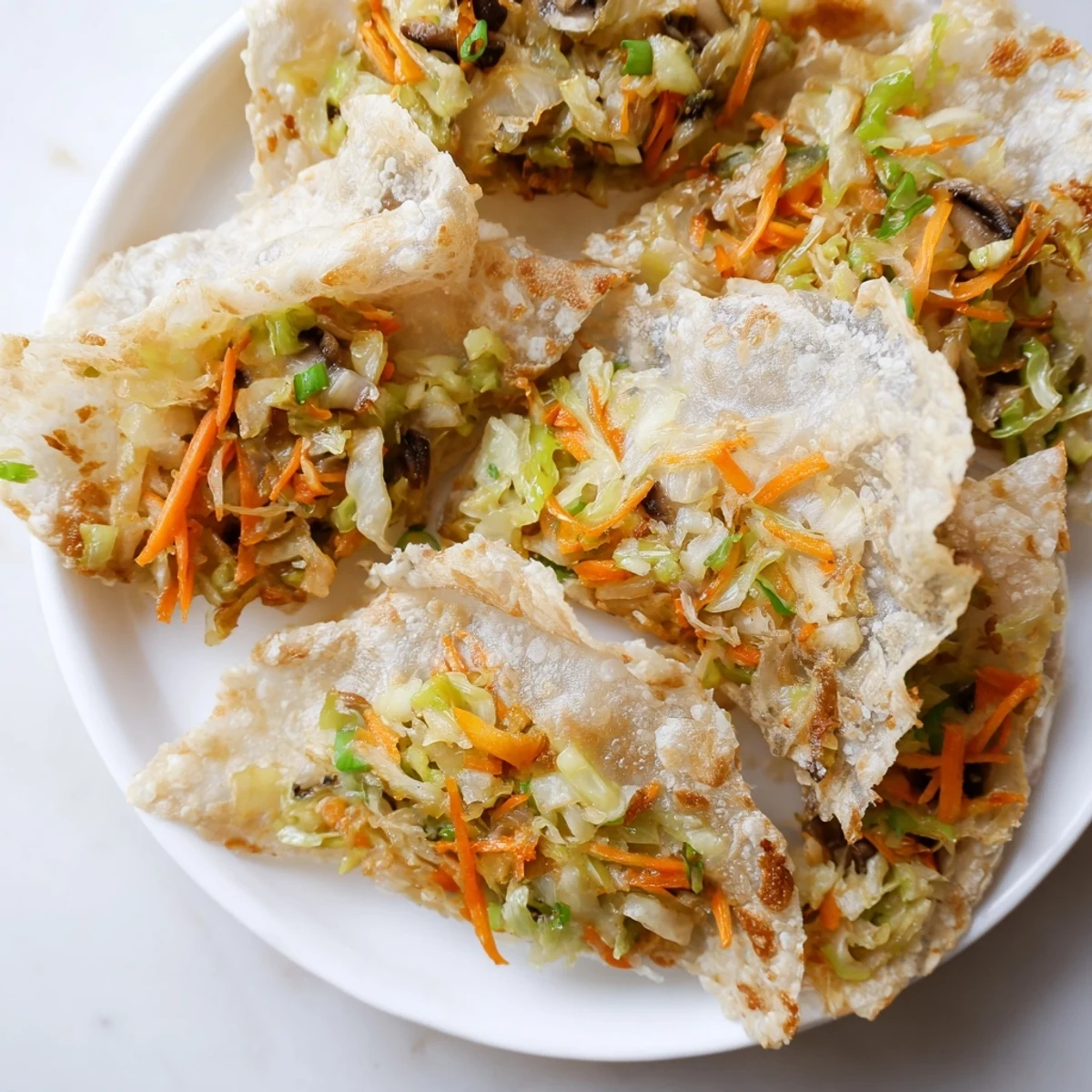 Crispy Rice Paper Dumplings