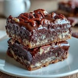 Rich chocolate pecan tart with golden crust, perfect for Kentucky Derby celebrations and Southern gatherings.