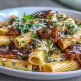 Viral pink sauce pasta featuring a luscious blush cream sauce, perfect for cozy weeknight meals or special occasions.  