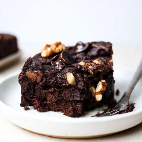 Zero-Waste Brownies Nut Pulp