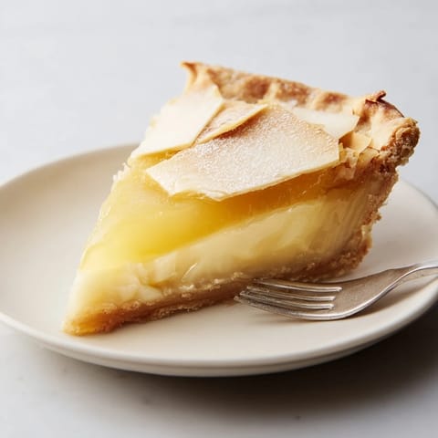 Water Pie Great Depression Dessert