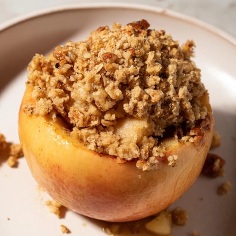 Baked Apples Oat Crumble