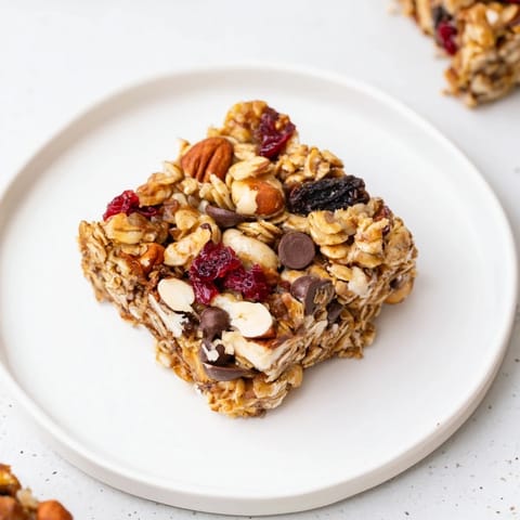 Chewy wholesome granola bars