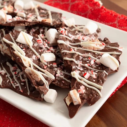 Hot Chocolate Bomb Bark