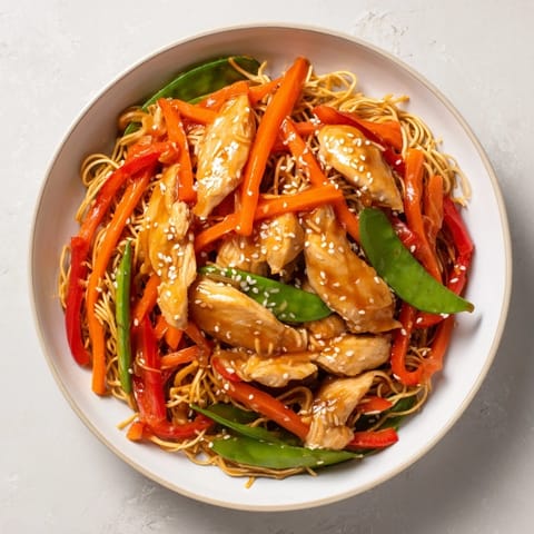 Lemon-Garlic Chicken Stir Fry