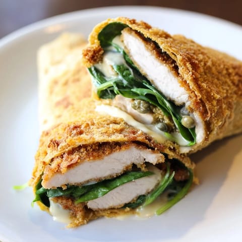Chicken Piccata Crunch Wrap