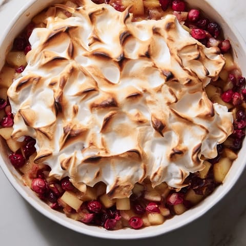 Cranberry Pear Snowscape