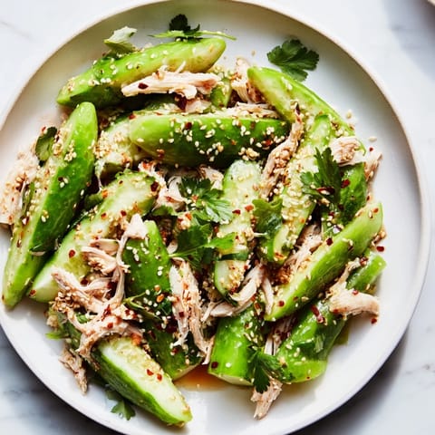 Whole Cucumber Logan Salad