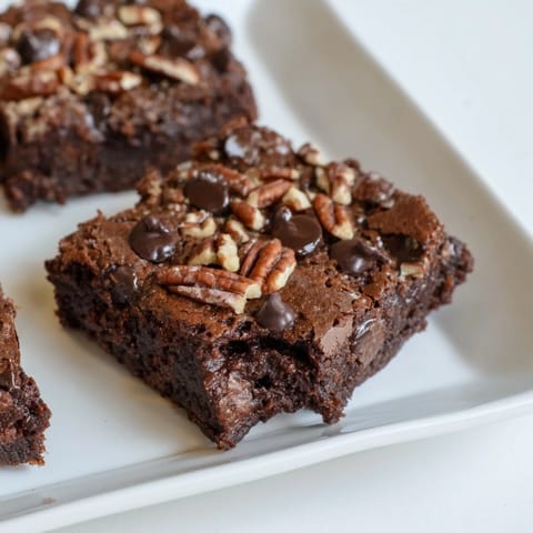 Fudgy Greek Yogurt Brownies