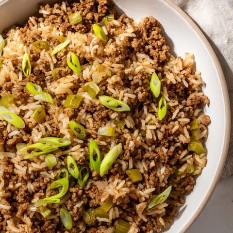 Cajun Dirty Rice Flavorful