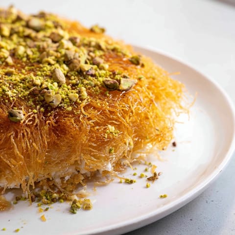 Lebanese Knafeh Cheese Delight