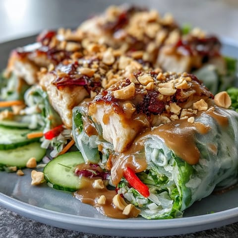 Rice Paper Roll Bowl #438