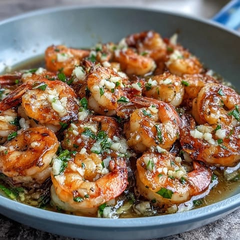 Keto Garlic Butter Shrimp
