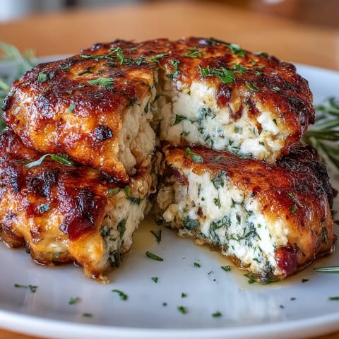 Mediterranean Chicken Patties