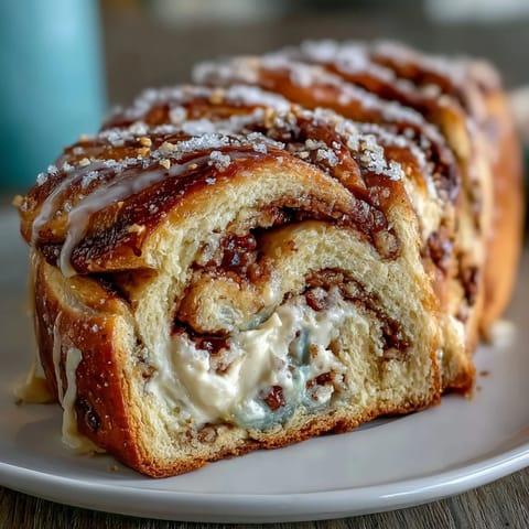 King Cake Cinnamon Babka Loaf