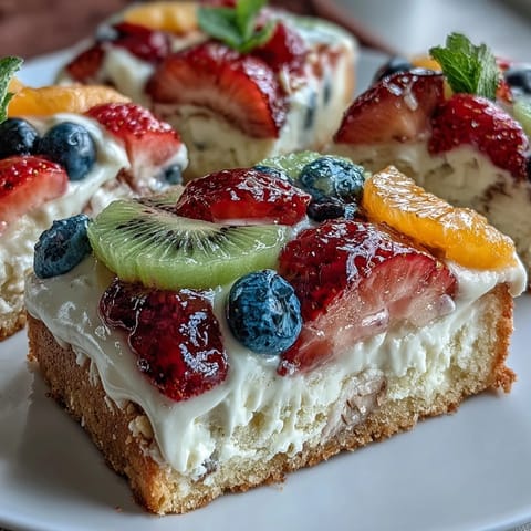 Summer Party Fruit Pizza