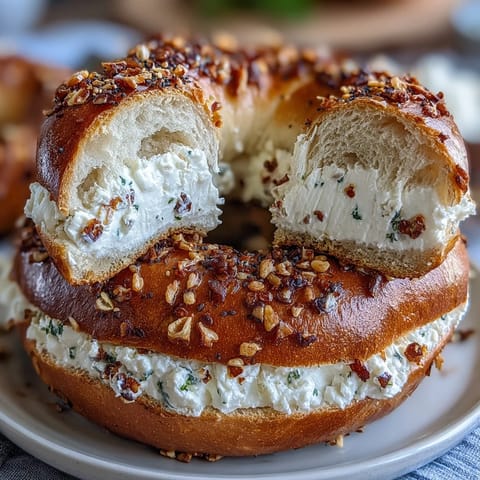 Greek Yogurt Bagels Seasoned