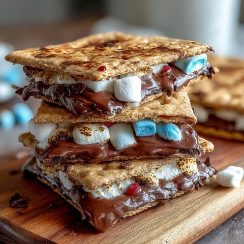 4th of July Smores Dip