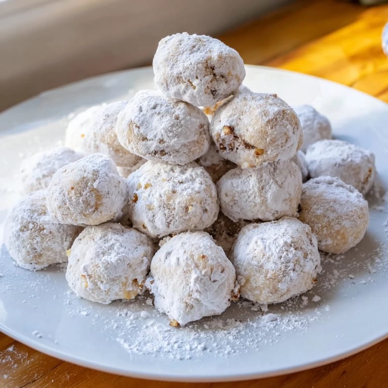 Homemade Budget-Friendly Snowball Cookies, a classic dessert with buttery flavor, perfect for holiday baking and sharing.