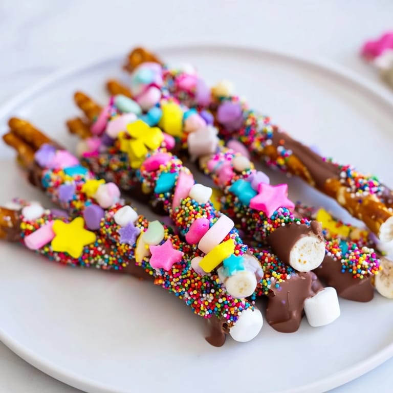 Vibrant Magical Wand Candy Board, boasting pretzel wands, rainbow sprinkles, and a delightful candy array.