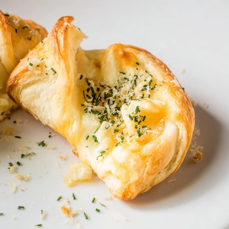 Melted cheese oozes from the savory, golden Crescent Roll Baked Cheese Bites, baked to a delicious crisp.