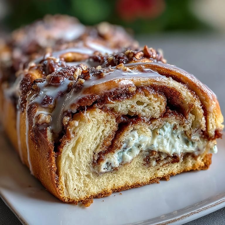 Festive King Cake Cinnamon Babka with rich cinnamon filling, cream cheese layers, and colorful sanding sugar topping for Mardi Gras.