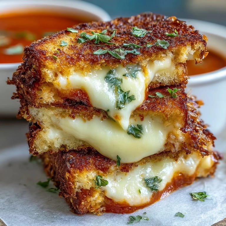Perfectly grilled cheese strips for dipping into comforting, creamy tomato soup.