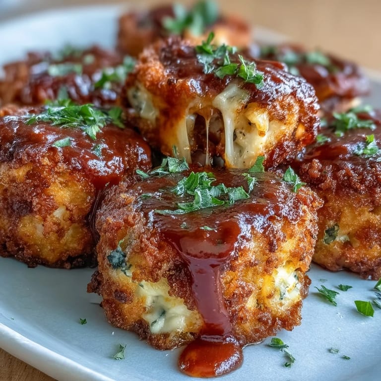 Savory Crispy Leftover Spaghetti Pie Bites, a perfect quick snack.