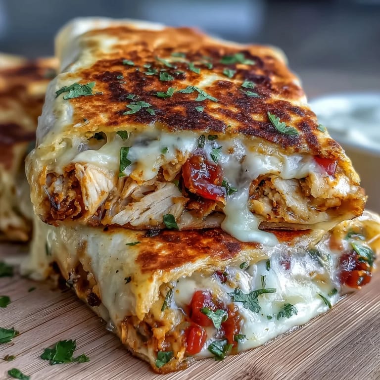 Savory Rotisserie Chicken Crunch Wrap Bake, a cheesy, crispy family favorite.